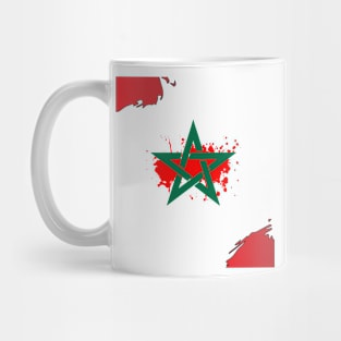 Proud Morocco Flag Gift Moroccan Lovers For Men's Women's Mug